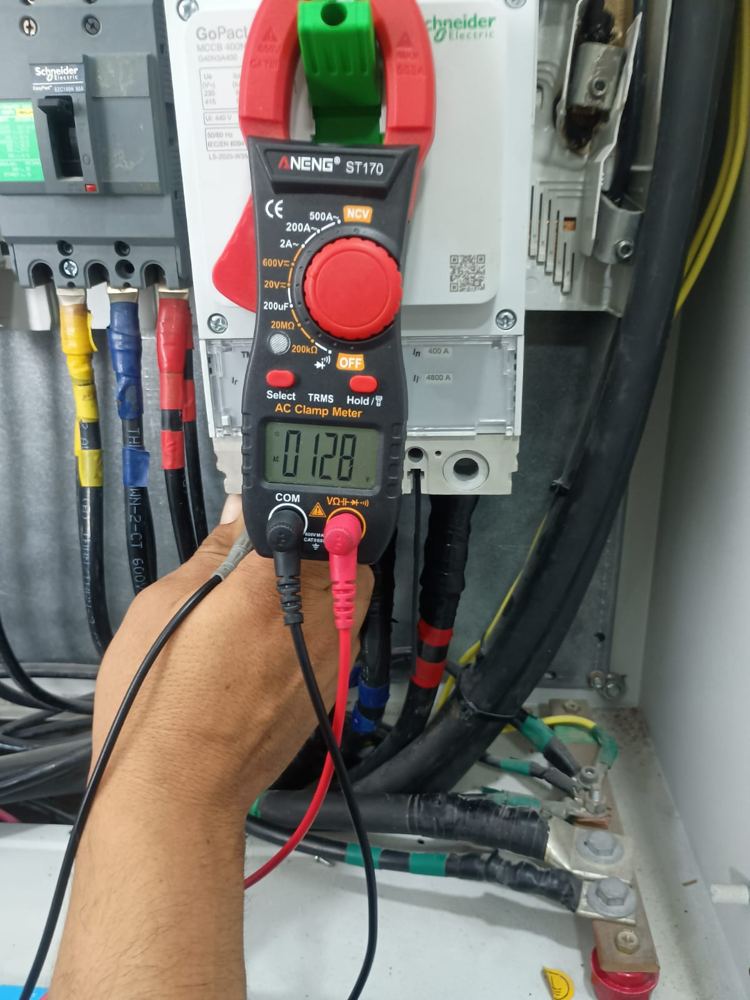 Medición de carga por circuito en Bucaramanga